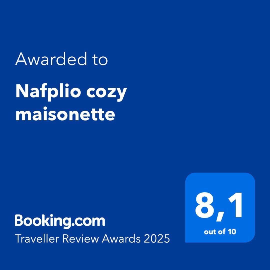 Nafplio Cozy Maisonette Ngoại thất bức ảnh